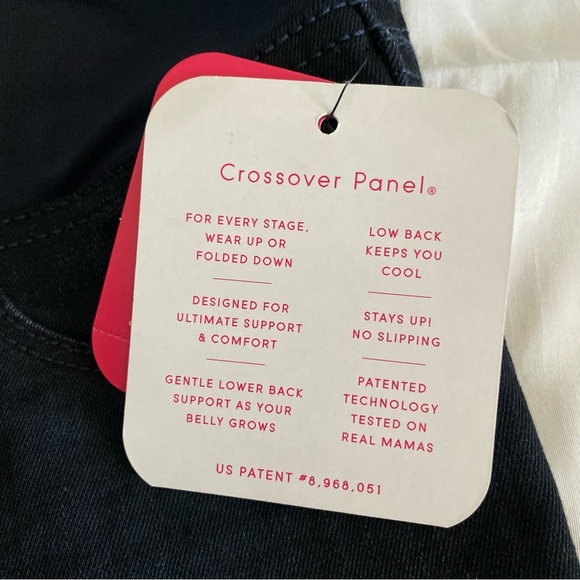 Isabel Maternity Crossover Panel Bermuda Shorts - Picture 3 of 11